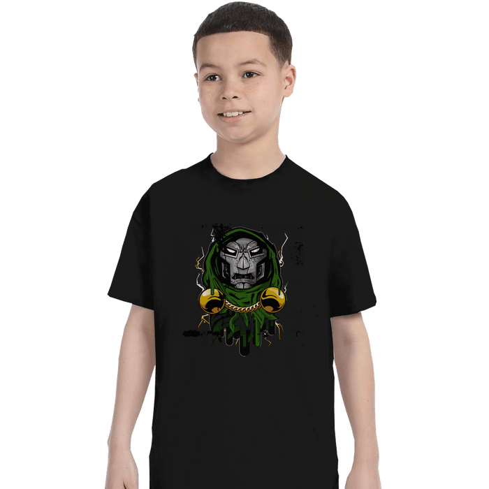 Shirts T-Shirts, Youth / XL / Black Doom Style