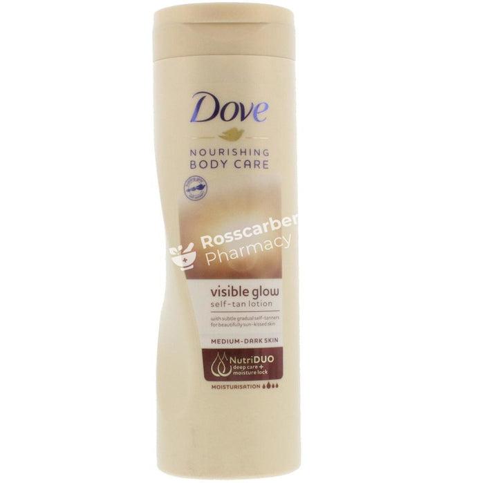 Dove Visible Glow Self-Tan Lotion - Medium-Dark Skin Tan
