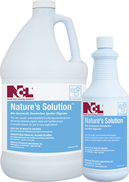 ENZYME/ "NATURE'S SOLUTION" Bio-Enzyme Odor Digester