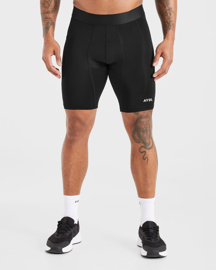 Essential Base Layer Shorts - Black
