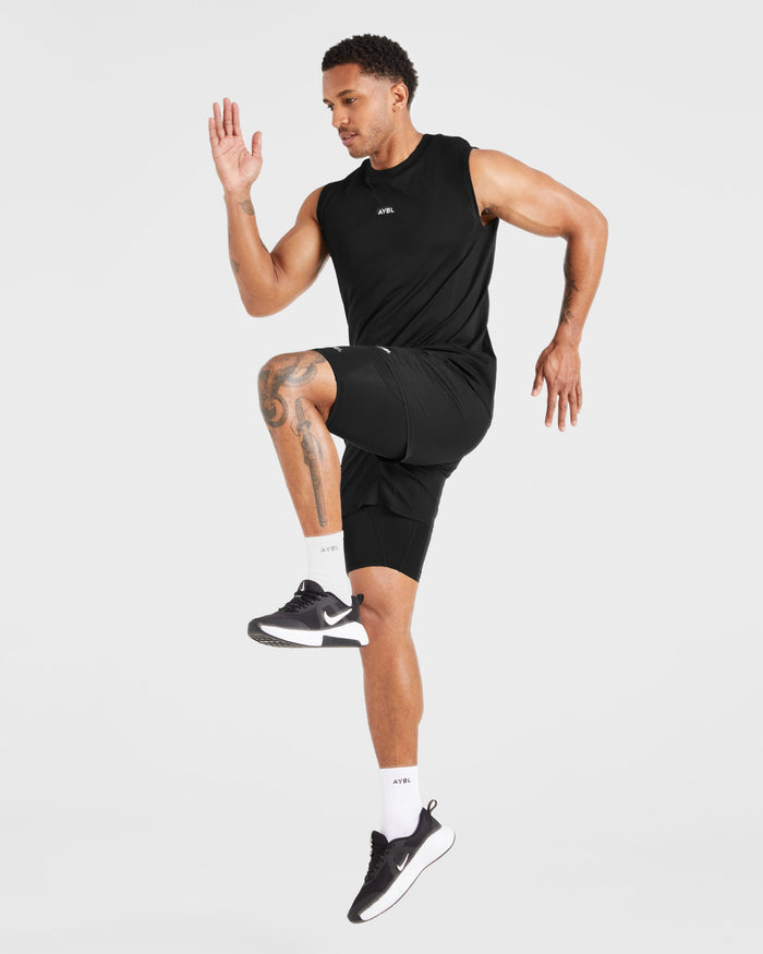 Essential Base Layer Shorts - Black