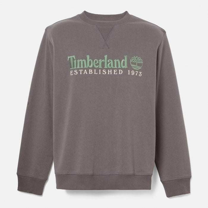 Established 1973 Embroidered Logo Crew Neck Sweatshirt