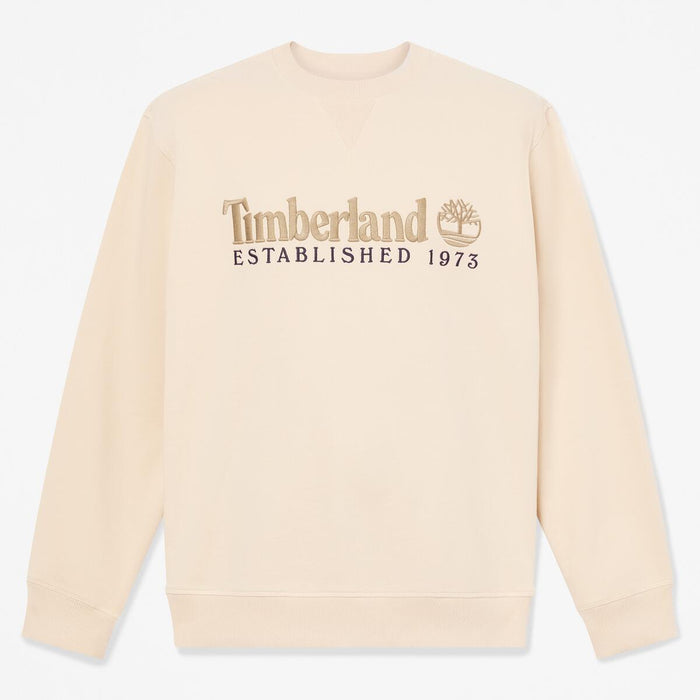 Established 1973 Embroidered Logo Crew Neck Sweatshirt