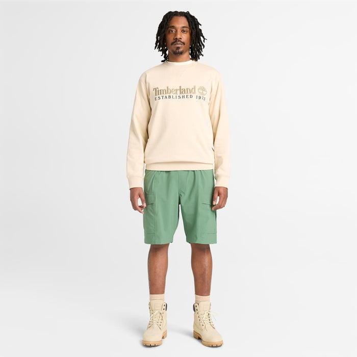 Established 1973 Embroidered Logo Crew Neck Sweatshirt