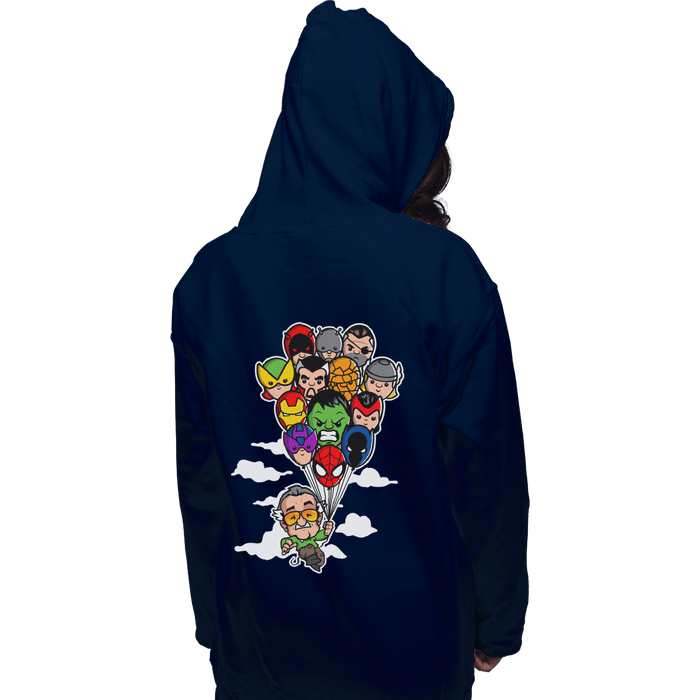 Pullover Hoodies, Unisex / Small / Navy