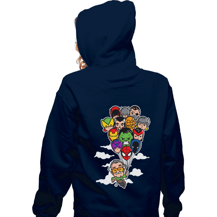 Zippered Hoodies, Unisex / Small / Navy