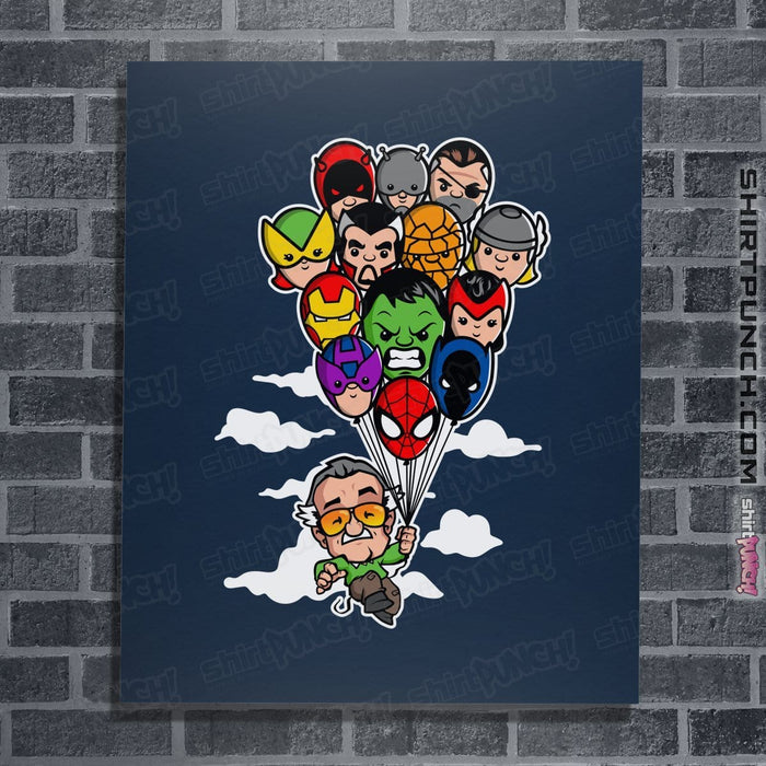 Posters / 4"x6" / Navy