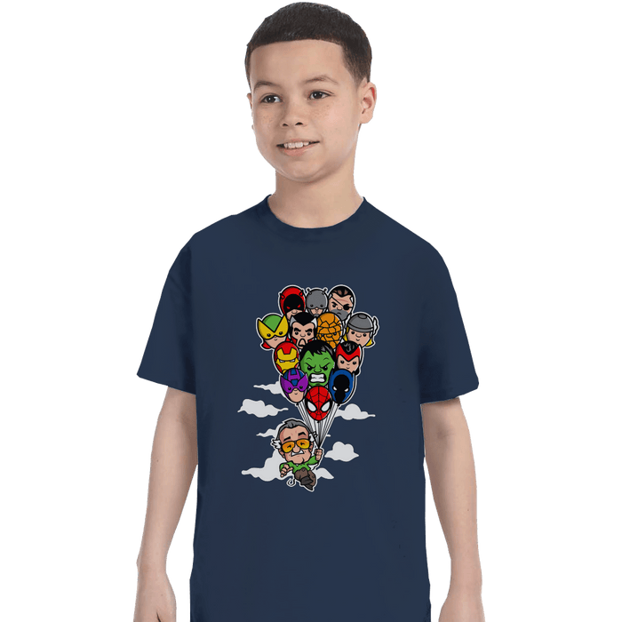 Shirts T-Shirts, Youth / XL / Navy Excelsior!