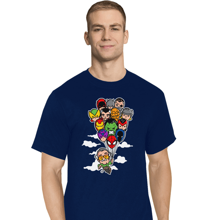 Shirts T-Shirts, Tall / Large / Navy Excelsior!