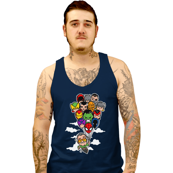 Tank Top, Unisex / Small / Navy
