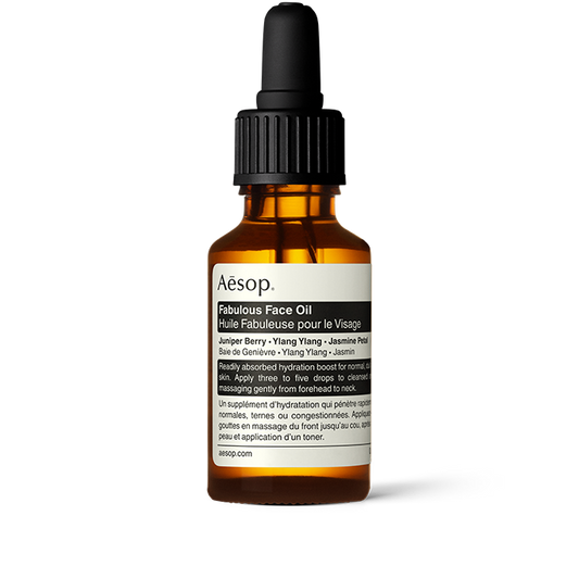 25ml bottle of Aesop Fabulous face oil