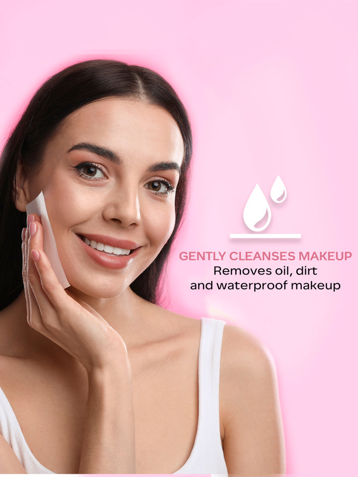 FACES CANADA Fresh Clean Glow Makeup Remover Wipes - 10 Wipes | Gentle Purifying | Ultra Soft | Instant Cleansing For All Skin Types | Hydrates & Moisturizes Skin | No Alcohol | No Parabens