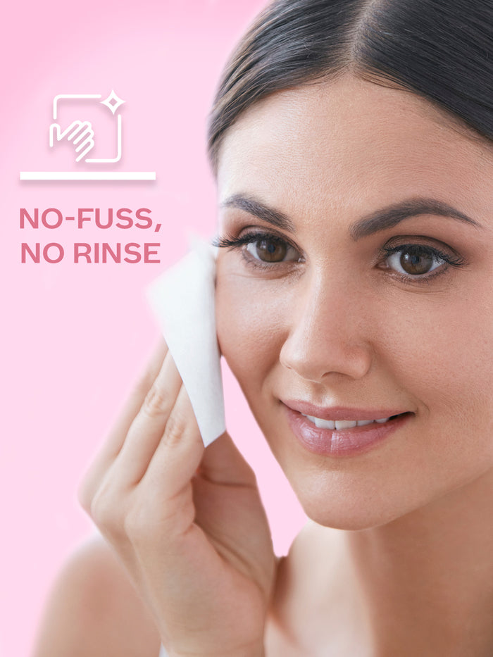FACES CANADA Fresh Clean Glow Makeup Remover Wipes - 10 Wipes | Gentle Purifying | Ultra Soft | Instant Cleansing For All Skin Types | Hydrates & Moisturizes Skin | No Alcohol | No Parabens