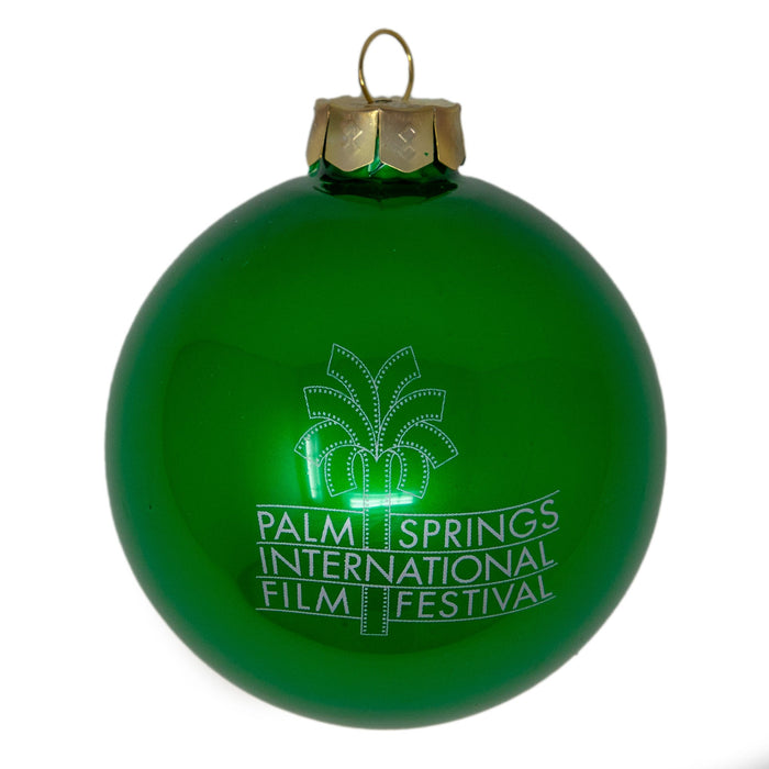 Film Festival Glass Ornament - Gloss Green - Destination PSP
