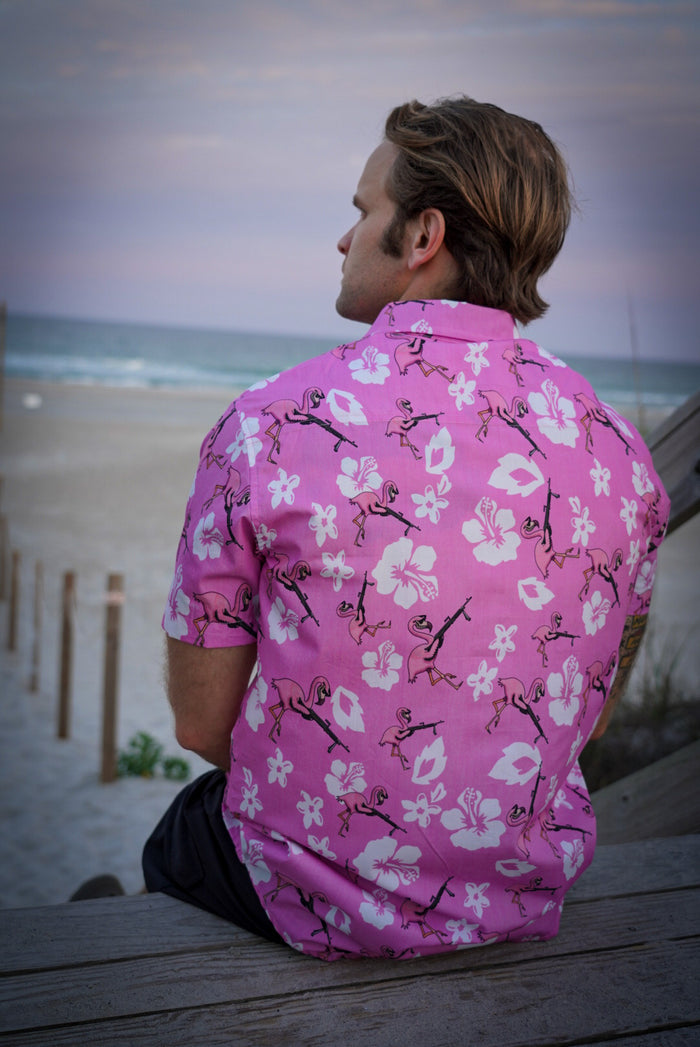 Flamingo Hawaiian Shirt