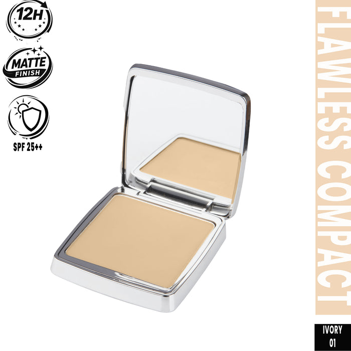 Flawless Matte Compact Powder With Spf 25