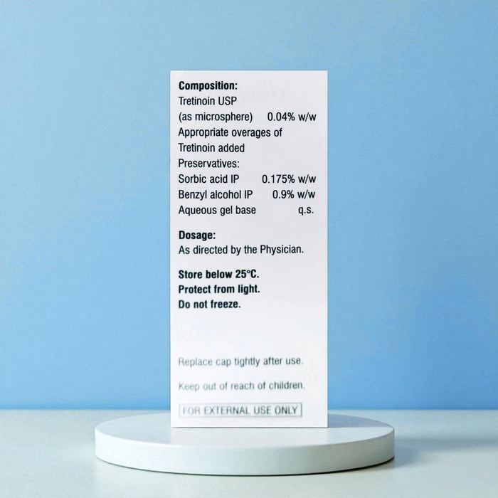 Flawlizo Micro 0.04% Pump Gel - Cosmosentials