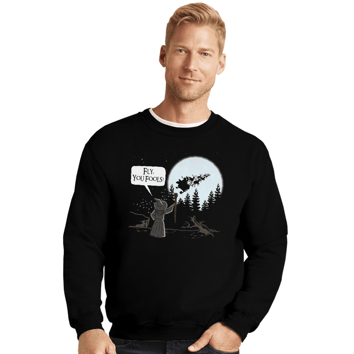 Crewneck Sweater, Unisex / Small / Black