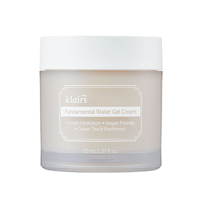 KLAIRS Fundamental Water Gel Cream Nudie Glow Korean Skin Care Australia