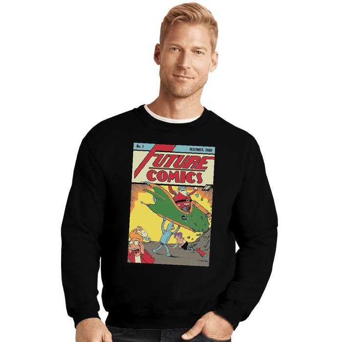 Crewneck Sweater, Unisex / Small / Black
