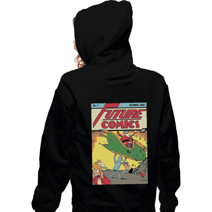 Zippered Hoodies, Unisex / Small / Black