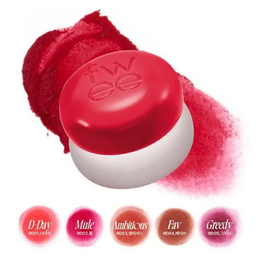Fwee Keyring Set Lip&Cheek Blurry Pudding Pot RS02 Lyrics