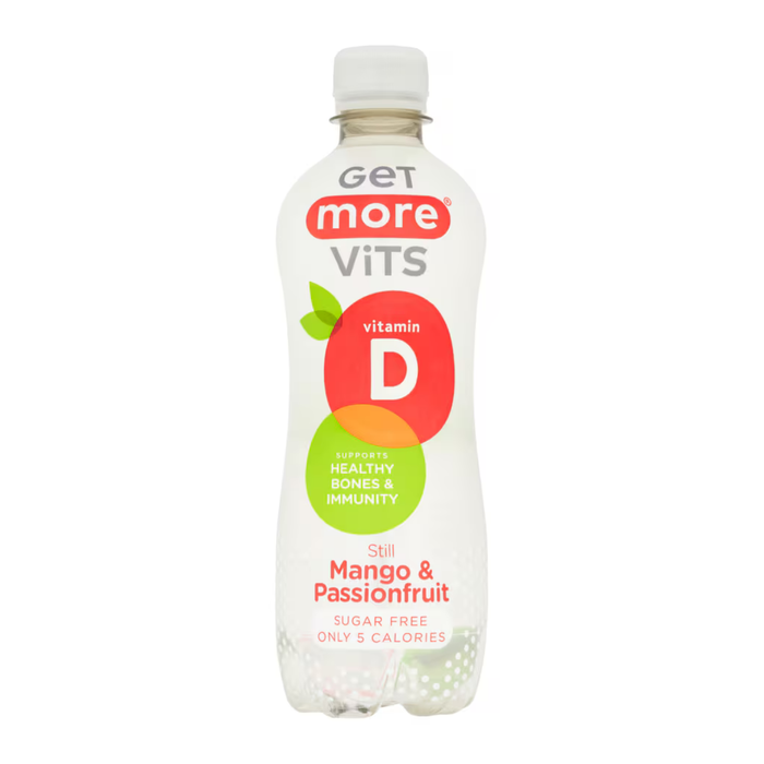 Get More Vitamin D Still Mango & Passionfruit Drink 12 x 500ml