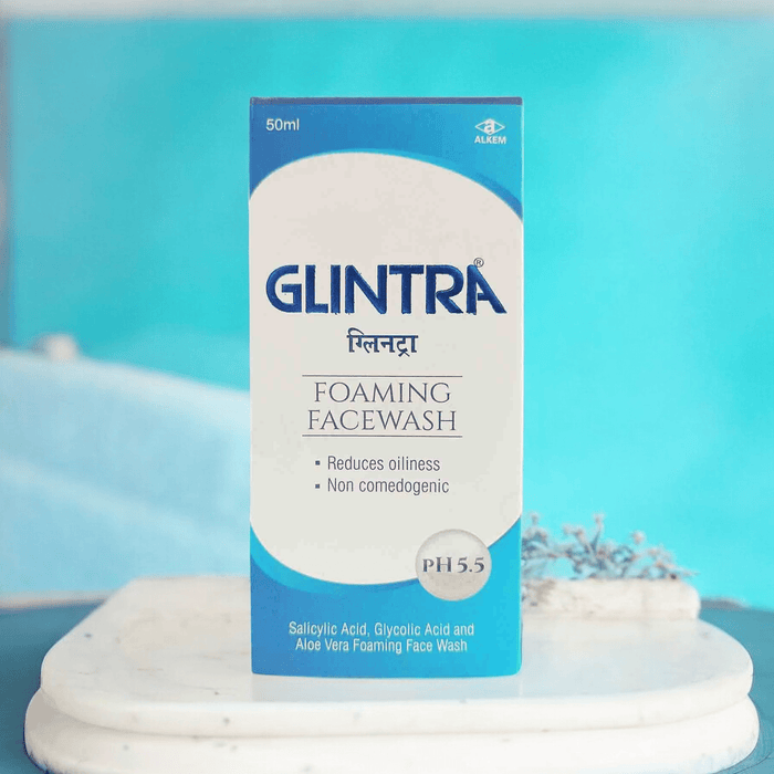 Glintra Foaming Face Wash - Cosmosentials