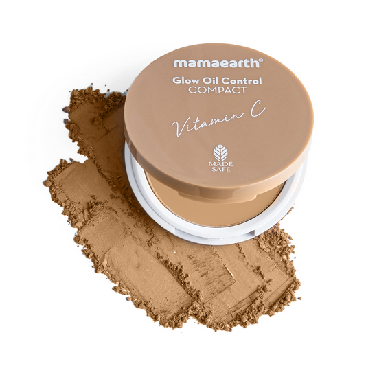 Glow Oil Control Compact With SPF 30 - 9g | Almond Glow