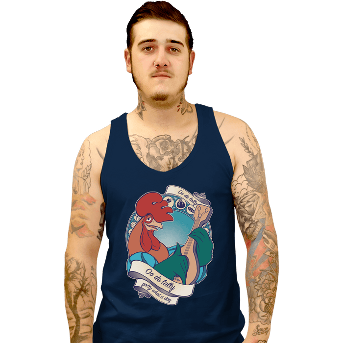 Tank Top, Unisex / Small / Navy