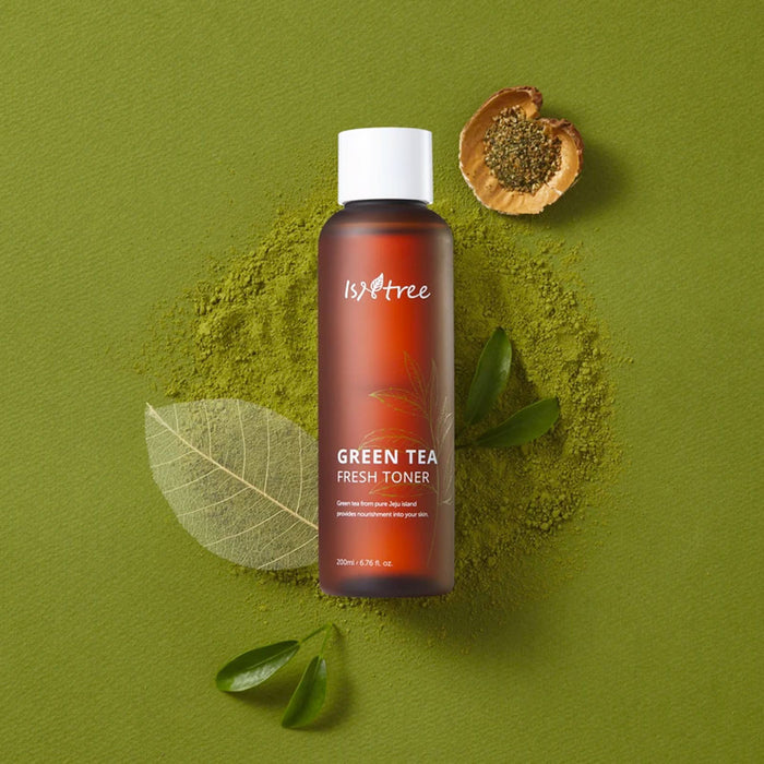 ISNTREE Green Tea Fresh Toner Nudie Glow Korean Skin Care Australia