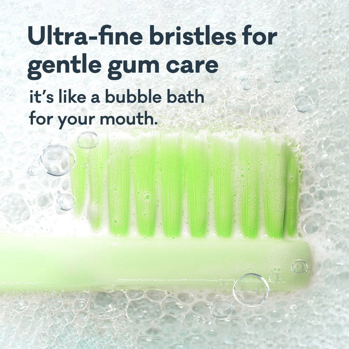 Grin Pro Ultimate Gentle Care Toothbrush Ultra Soft Green & Pink 2 Pack