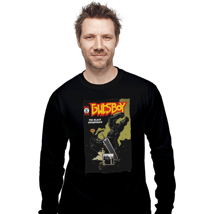 Long Sleeve Shirts, Unisex / Small / Black
