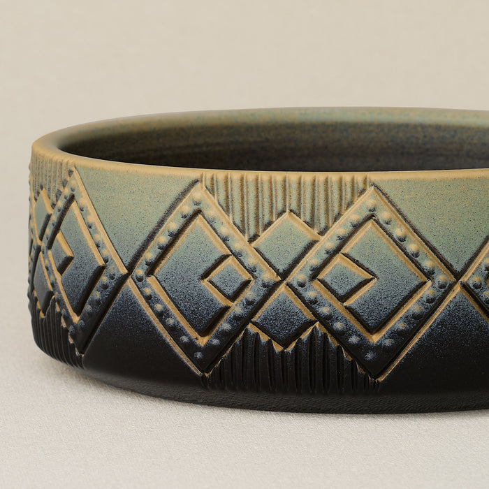 Hand-Thrown Pet Bowl No. 05