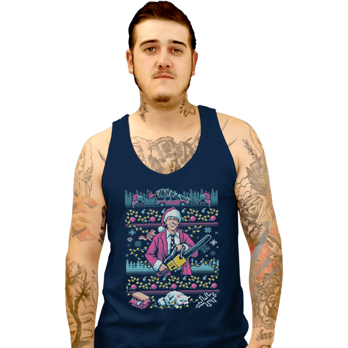 Tank Top, Unisex / Small / Navy