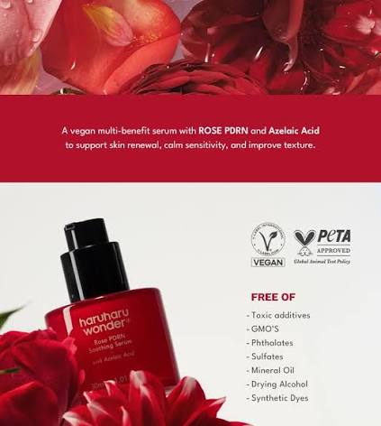 Haruharu Wonder Rose PDRN Soothing Serum 30ml