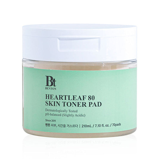 Benton Heartleaf 80 Skin Toner Pad Nudie Glow Australia
