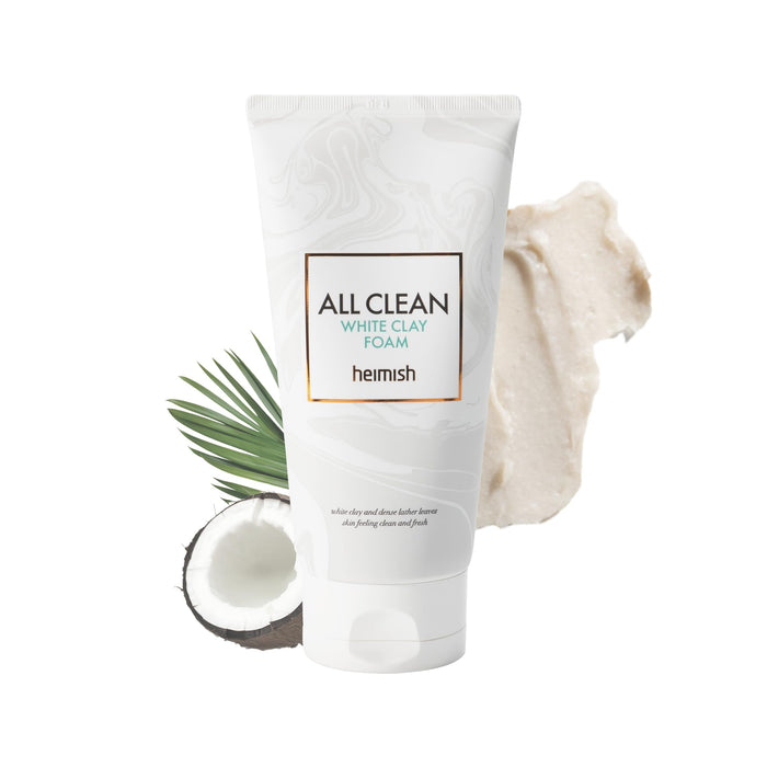 heimish All Clean White Clay Foam 5.3oz / 150g