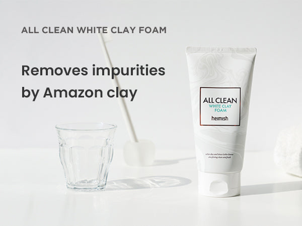 heimish All Clean White Clay Foam 5.3oz / 150g