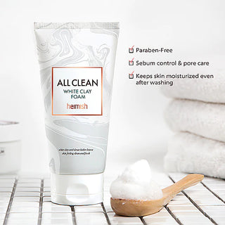 heimish All Clean White Clay Foam 5.3oz / 150g