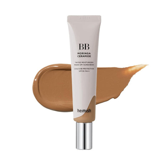 Heimish BB Moringa Ceramide Tinted Moisturizer Make-Up + Sunscreen 28 Tan
