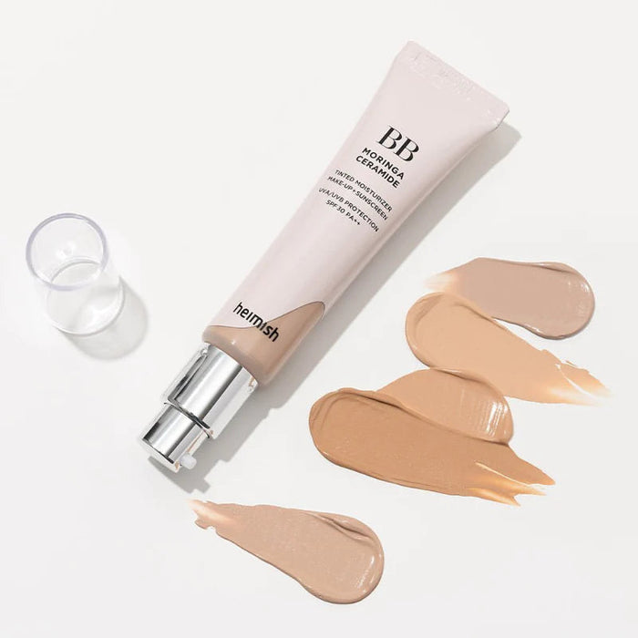 Heimish BB Moringa Ceramide Tinted Moisturizer Make-Up + Sunscreen 29 Dark Olive