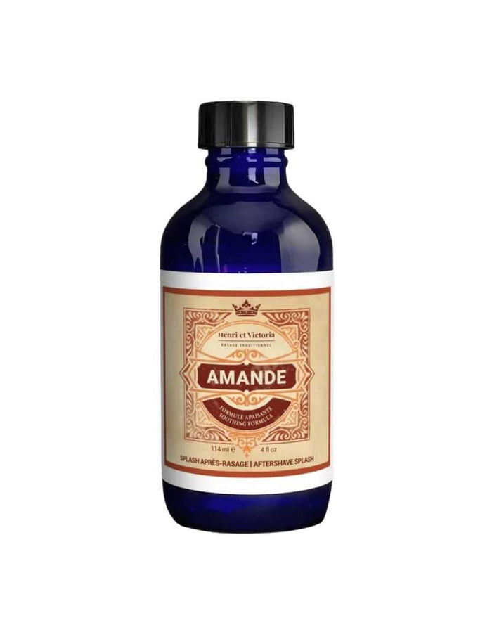 Henri et Victoria Amande After Shave Splash bottle