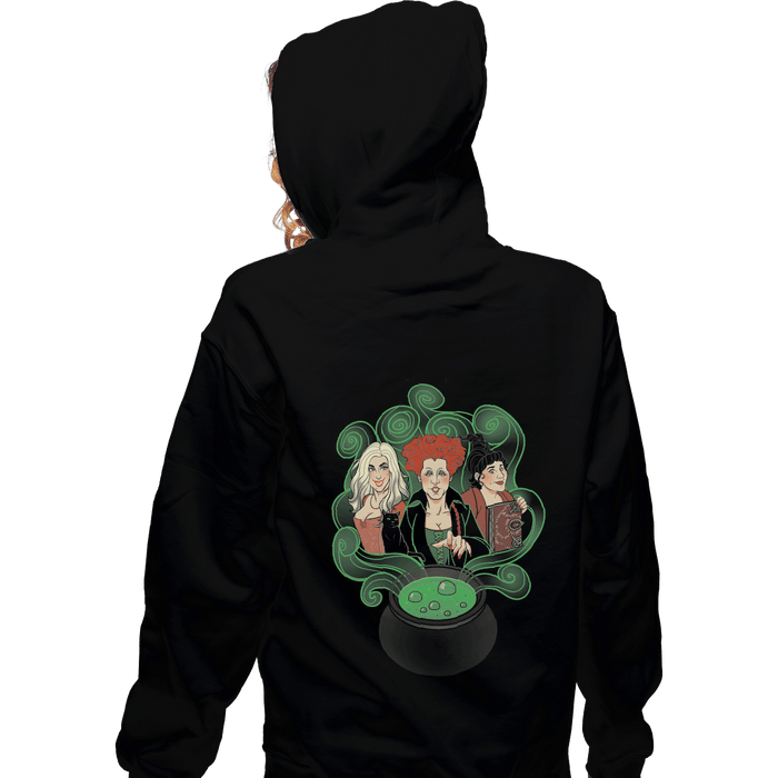 Zippered Hoodies, Unisex / Small / Black
