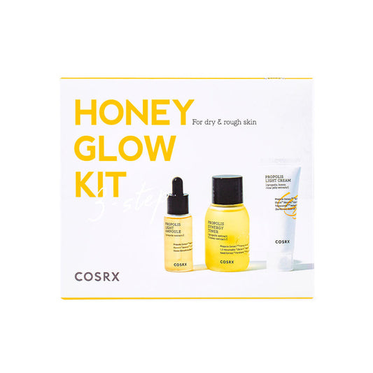 COSRX Honey Glow Kit 3 Step Nudie Glow Korean Skin Care Australia