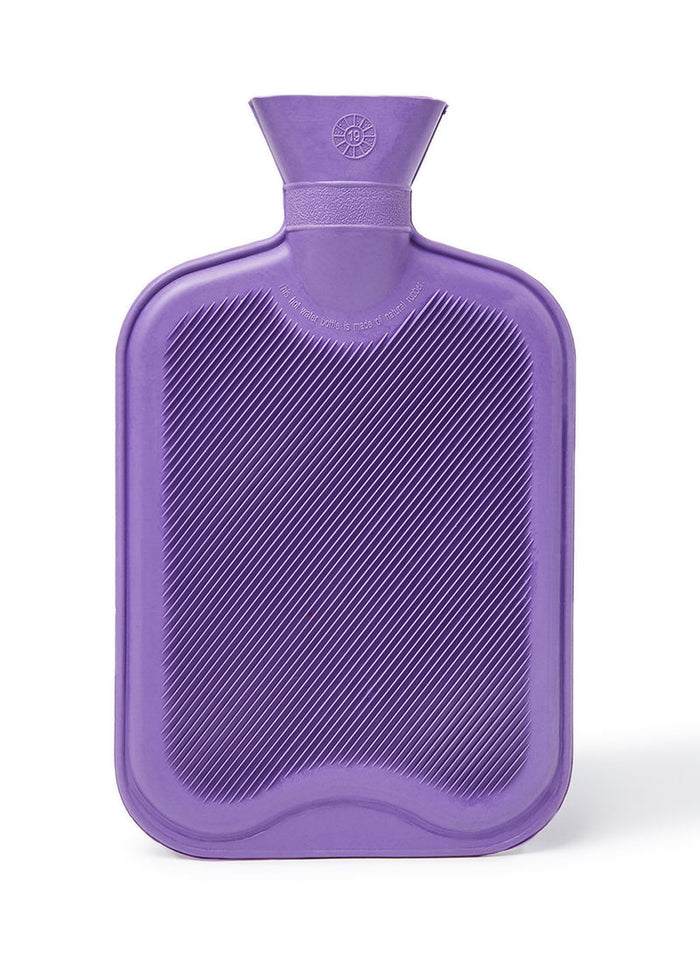 Hot Water Bottle 2L - Plush Cover Violet [0012]