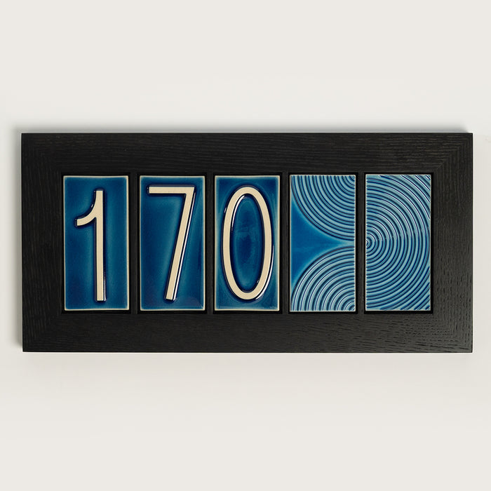 House Number Frame, 5-Tile