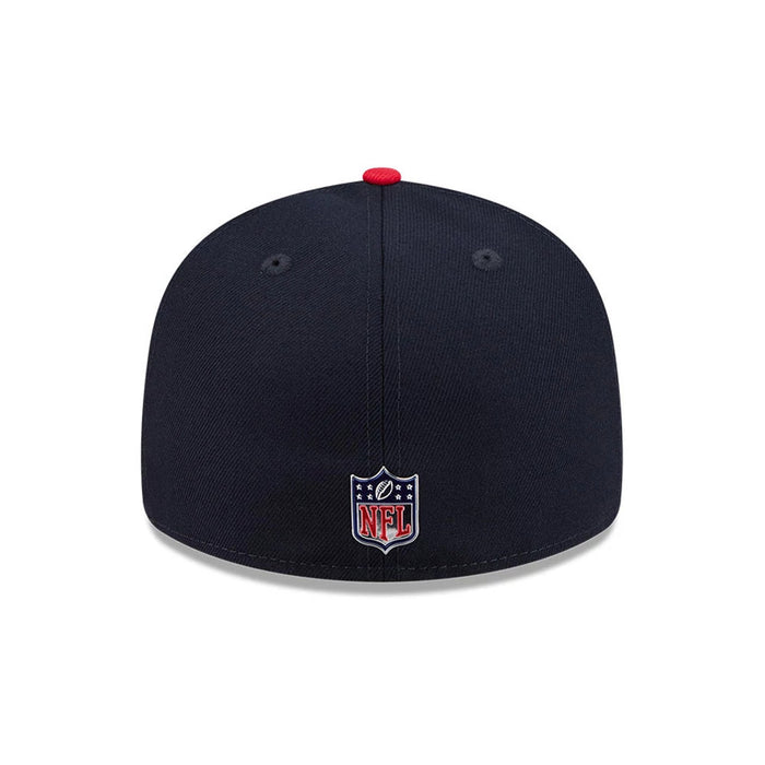 Pictured is this NFL Draft 2026 Houston Texans 59FIFTY Fitted cap in navy. 5