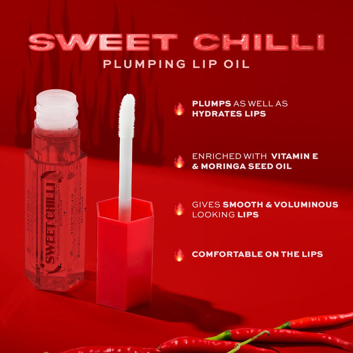 I Heart Revolution Sweet Chilli Plumping Lip Oil - Lip Oil