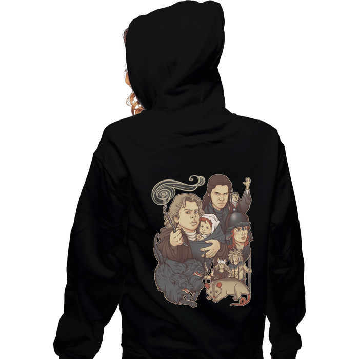 Zippered Hoodies, Unisex / Small / Black